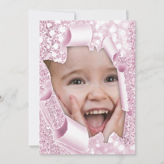 Convites Festa de aniversário Doce 5 1º 5 10º 15 (Frente)