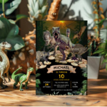Festa de Aniversário dos Dinossauros Jurássicos St