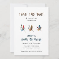 Festa de aniversário dos ganchos de pesca da Vinta