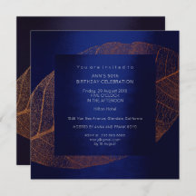 Festa de aniversário Dourada Rosa Rosa Azul