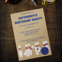 Festa de aniversário e Boliche dos pinos