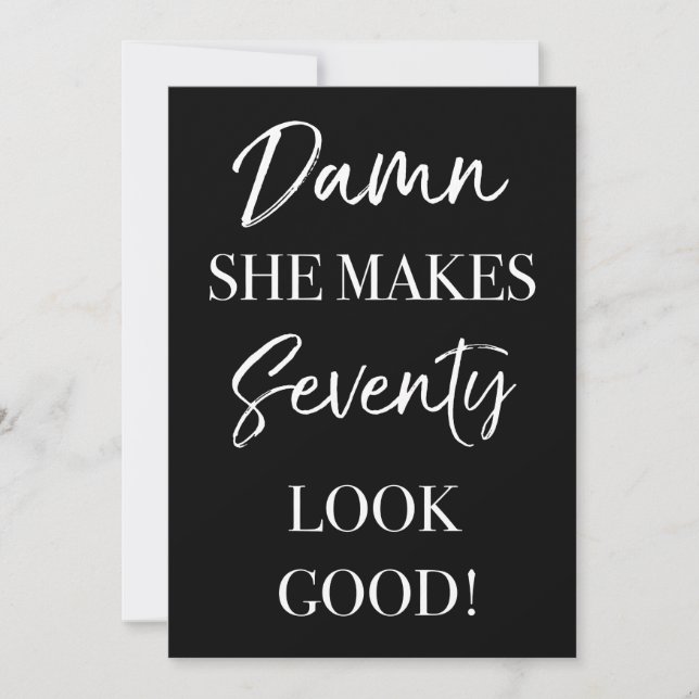 Convites Festa de aniversário engraçada (Frente)