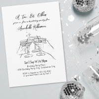 Festa de aniversário Engraçado Adulto Martini