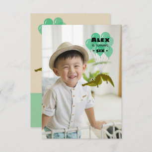 Convites Festa de Aniversário Engraçado, com fotografia