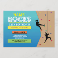 Festa de aniversário Escalada Escalada de Pedra