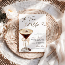 Convites Festa de Aniversário Espresso Martini Um Pouco Mai
