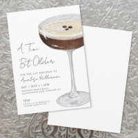 Festa de Aniversário Espresso Martini Um Pouquinho