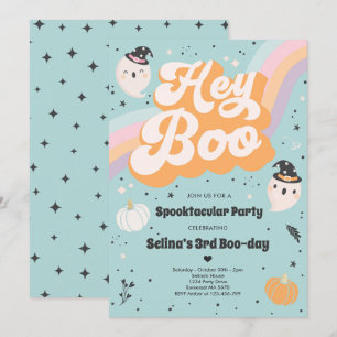Convites Festa de aniversário Fantasma de Leitura de Hallo