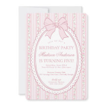 Festa de Aniversário Floral Chique Vintage Rosa Pa