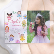 Festa de Aniversário Floral Menina Jardim das Fada