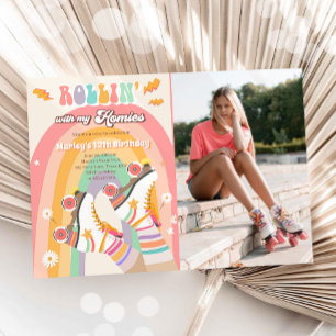 Convites Festa de aniversário I do entalhe da parte traseir