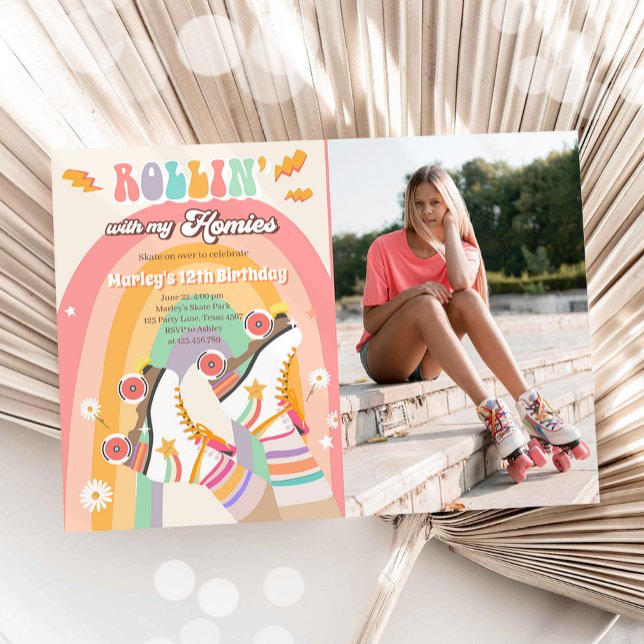 Convites Festa de aniversário I do entalhe da parte traseir (Criador carregado)