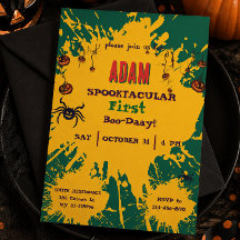 Festa de Aniversário Infantil de Halloween Hallowe