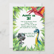 Festa de Aniversário Infantil Dinossauros entre as