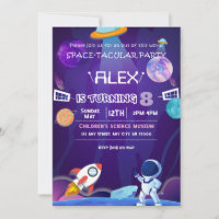 Festa de Aniversário Infantil Galáxia Ficção Cient