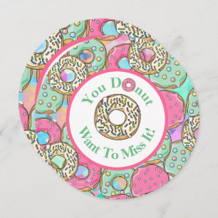 Convites Festa de aniversário Invitation2 da senhorita