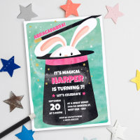 Festa de aniversário Mágica Rosa