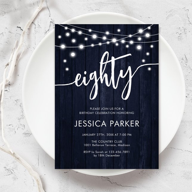 Convites Festa de aniversário Marinho russa (Criador carregado)