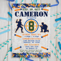 Festa de Aniversário Militar de Dardo Dardo Camufl