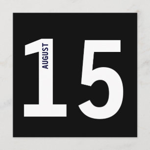 Convites Festa de Aniversário Moderna e Ousada para Solteir