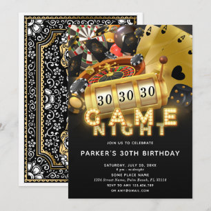 Convites Festa de aniversário Negra Negra Dourada