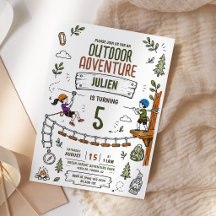 Festa de Aniversário no Parque de Aventuras ao Ar