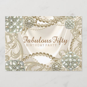 Convites Festa de aniversário Pérola das Mulheres