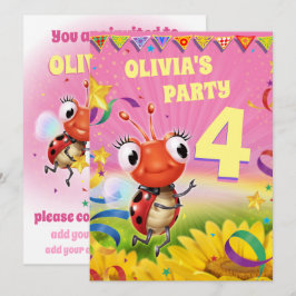 Convites Festa de aniversário personalizada convidando garo