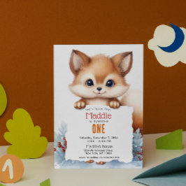 Convites Festa de aniversário Personalizada De Inverno Da R