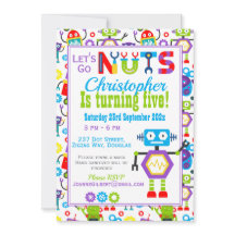 Festa de aniversário Robot Go Loucos