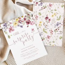 Festa de Aniversário Surpresa com Caligrafia de Fl