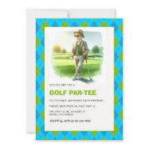 Festa de Aniversário Tema Golfe Par-Tee Kids Golf