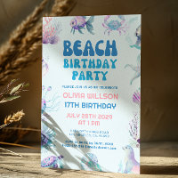 Festa de aniversário Tropical de Praia de Verão