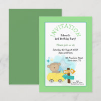Festa de aniversário Verde de Macaco-Macaco