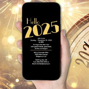 Convites Festa de Ano Novo