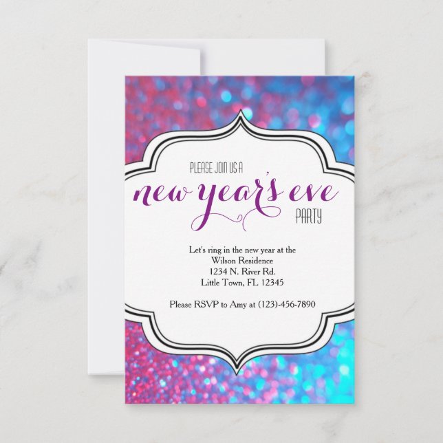Convites Festa de Ano Novo (Frente)