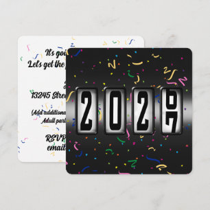 Convites Festa de Ano Novo do Hodômetro de 2027