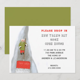 Convites Festa de Ano Novo em Casa Aberta