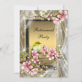 Convites Festa de Aposentadoria de Mulher