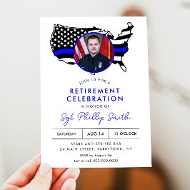 Convites Festa de Aposentadoria Militar da Polícia LIBERTY