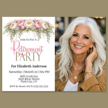 Festa de Aposentadoria Peônia Rosa e Branca