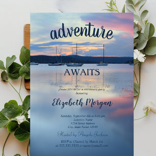 Convites Festa de Aposentadoria Sunset Boats