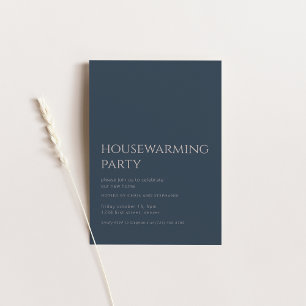 Convites Festa de Aquecimento Doméstico de Queda Simples