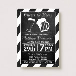 Convites Festa de Bachelor Chalkboard<br><div class="desc">Saúde e Cervejas Convocações para o Qualkboard Party.</div>