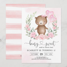 Convites Festa de Balões de Coração de Boas-Festas