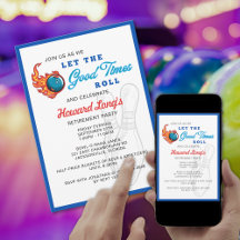 Festa de Boliche Deixe os Bons Momentos Rolarem