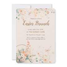 Festa de Brunch da Páscoa Floral