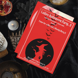 Convites Festa de Bruxas Apenas no Halloween