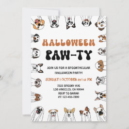 Convites Festa de Cachorro Halloween Convidar Festa de Figu