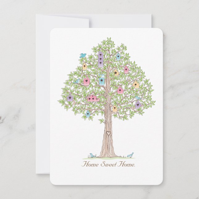 Convites Festa de casa ou mudança de endereço. (Frente)